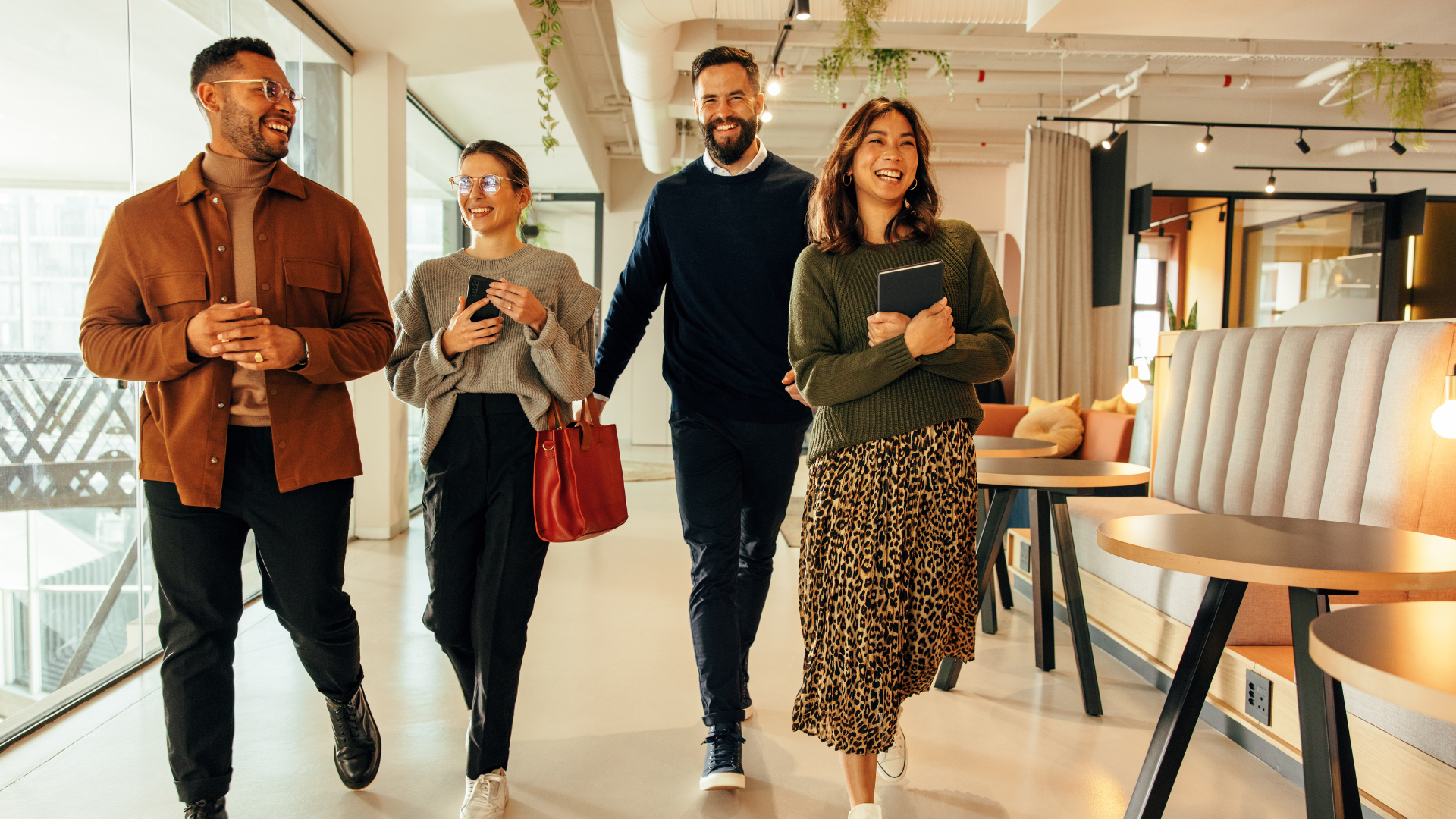 workers return to the office for better workplace experience